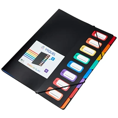 Abbildung von Viquel Rainbow Class Ordnungsmappe 8 Positionen