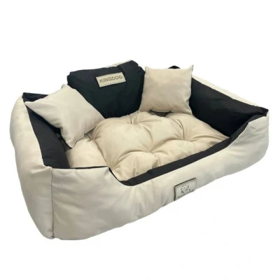 Abbildung von King Dog Tierbett 8AB, Hundebett Katzenbett 100x75 cm viele Farben Größe L