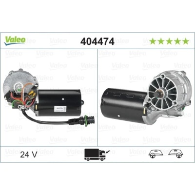 Abbildung von VALEO ORIGINAL PART 404474 Scheibenwischermotor 24 vorne für Links /Rechtslenker