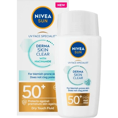 Abbildung von NIVEA SUN UV Face Specialist Derma Skin Clear SPF50+ 40 ml