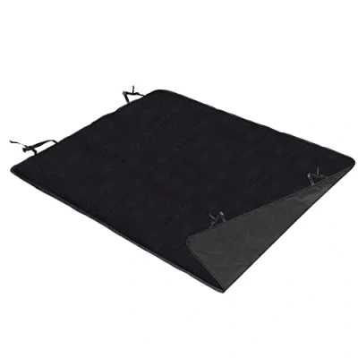 Abbildung von SPRINGOS Hunde Autoschondecke für Rückbank Hundedecke das Auto 137 x 147 cm PKW Sitzschoner Unterlage rutschfest mit Steckschnallen Wasserfest