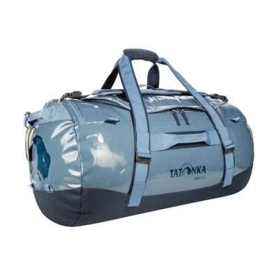 Abbildung von Tatonka Barrel 85L Wasserfeste Reisetasche mit Rucksackfunktion, großer Öffnung, gepolstertem Boden und abschließbarem Reißverschluss