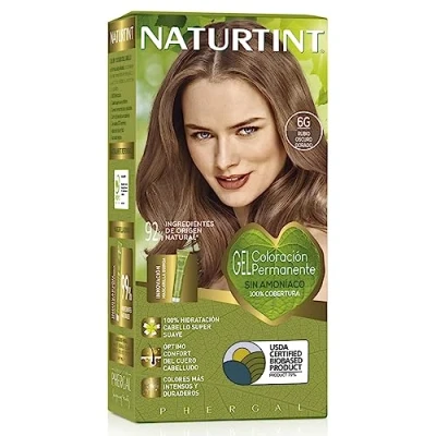 Abbildung von Naturtint Haarfarbe Oohne Ammoniak Hoher Anteil an natürlichen Inhaltsstoffen 6G. Goldblond Dunkel 170ml