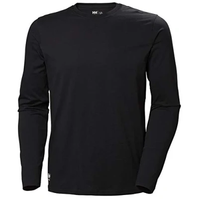 Abbildung von Helly Hansen Workwear Herren Classic Longsleeve Kurzer Pullover, SCHWARZ, L