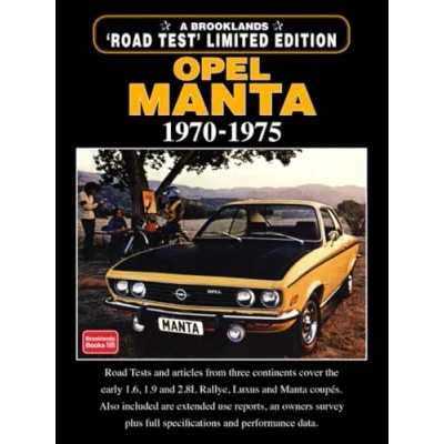Abbildung von OPEL MANTA Limited Edition 1970 1975: Road Test Book