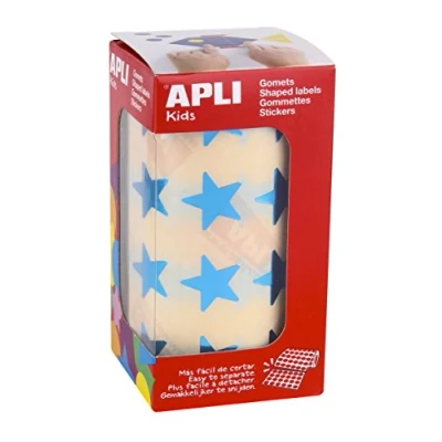 Abbildung von APLI Kids Stern 19,5 mm estrella blau metallic