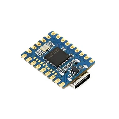 Abbildung von RP2040 Zero Pico Like MCU Entwicklungs Board Basierend auf Raspberry Pi Mikrocontroller Chip, Dual Core Arm Prozessor, Multifunktions GPIO Pins, USB C Anschluss, Einfache Integration