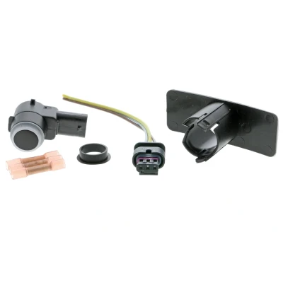 Abbildung von VEMO V10 72 10818 Parksensoren hinten schwarz Ultraschallsensor VOLKSWAGEN: Touran I, Caddy 3 Kombi, Kastenwagen, SEAT: Leon II Schrägheck