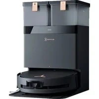 Abbildung von ECOVACS DEEBOT X8 PRO OMNI Schwarz Saug Wisch Roboter mit Reinigungsstation