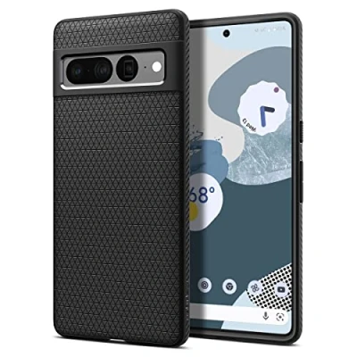 Abbildung von Spigen Liquid Air Hülle Schwarz Google Pixel 7 Pro