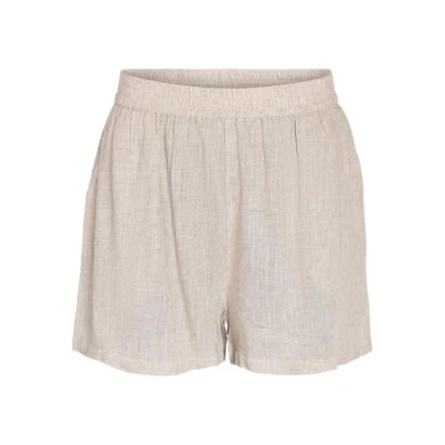 Abbildung von NOISY MAY Damen NMLEILANI HW WVN NOOS Shorts, Natural, XL