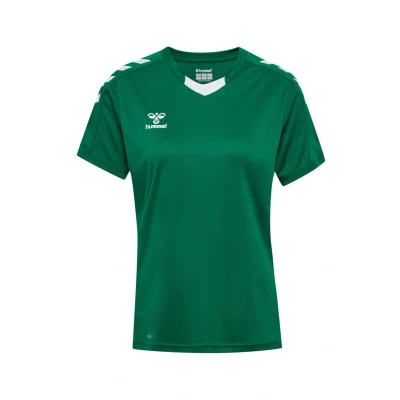 Abbildung von hummel Damen Hmlcore Xk Poly Jersey S/S Woman Blouse, Evergreen, L EU