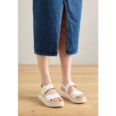 Abbildung von Gabor Comfort Plateausandalette weiss, Damen, Größe: 42, Weiss Schuhe