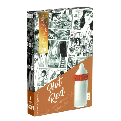 Abbildung von CF 2 (soft) «Hot Red» Spezialkondom (1 Kondom) 1 St