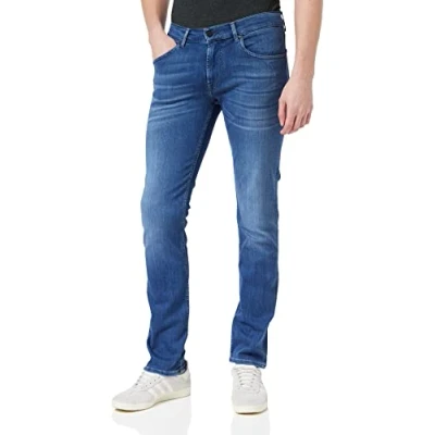 Abbildung von 7 For All Mankind Herren Slimmy Slim Jeans, Blau (Mid Blue BD), 30W / 33L