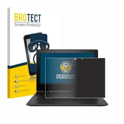 Abbildung von BROTECT Anti Spy Blickschutzfolie für HP Chromebook x360 11 G3 Privacy Screen Protector [Displayschutz Folie, Sichtschutz, Blaulichtfilter]
