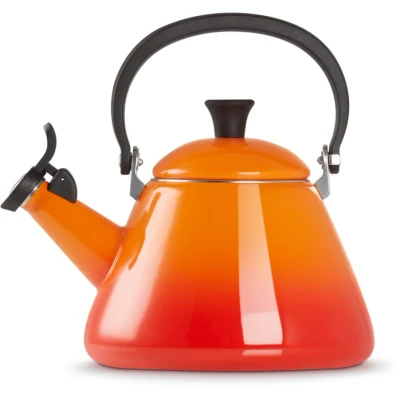 Abbildung von Le Creuset Flötenkessel Kone Orangerot 1.6 Liter