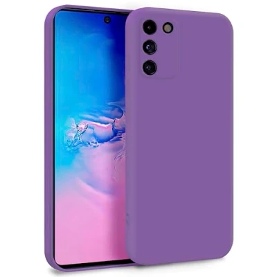 Abbildung von MyGadget Hülle für Samsung Galaxy S10 Lite Zweilagige Handyhülle mit Kameraschutz Cover Innenfutter &amp; Silikon außen Lila