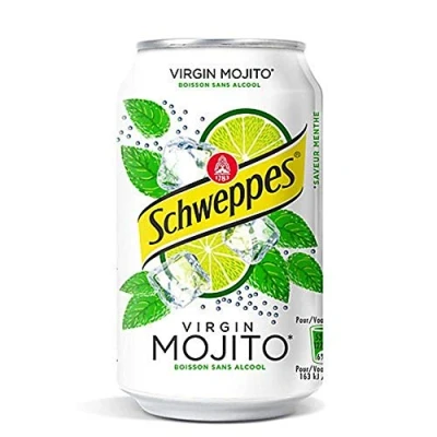 Abbildung von Schweppes Virgin Mojito 24 x 0,33 Liter Alkoholfrei