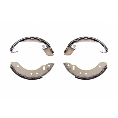Abbildung von HELLA 8DB 355 000 131 Bremsbacken 180 32 mit Handbremshebel FORD: ESCORT 3 Cabriolet, 3, 4