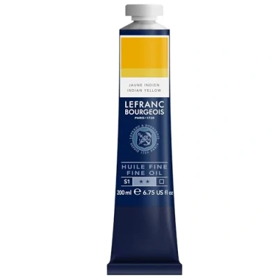 Abbildung von Lefranc Bourgeois 301840 Feine Ölfarbe in hervorragender Qualität,lichtecht mit gleichmäßige Konsistenz, 200ml Tube, ideal für Keilrahmen, Leinwand, Malkarton Marsorange Hell