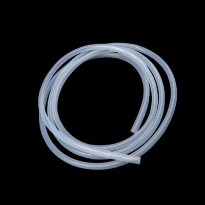 Abbildung von iMeistek Silikon Schlauch 14mm ID x 17mm OD 4 Meter, Flexibler Lebensmitteltaugliche Silikonschlauch Wasser Luft Rohr Transparent
