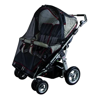 Abbildung von Sunnybaby 10366 Insektenschutznetz für Zwillings Schopper Farbe: SCHWARZ