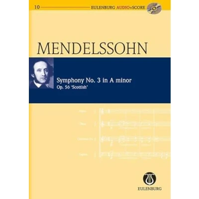 Abbildung von Sinfonie Nr. 3 a Moll: &quot;Schottische&quot;. op. 56. Orchester. Studienpartitur. (Eulenburg Audio+Score, Band 10)