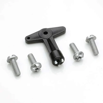 Abbildung von LST 1 Felgendeckel Schlüssel mit 4 Schrauben Set 2 3