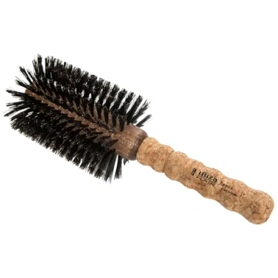 Abbildung von Ibiza Hair Cepillo redondo Madera Corcho Eco EX5 Natural Profesional Hecho a Mano Xlarge