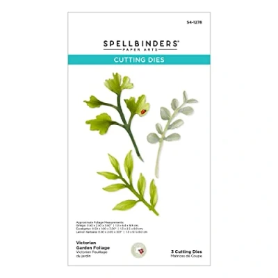Abbildung von Spellbinders Victorian Garden Foliage Etched Dies (S4 1278) (DISCONTINUED)