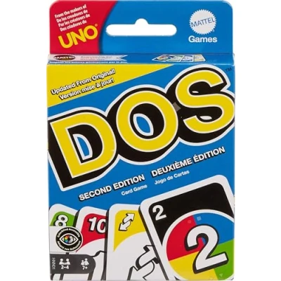 Abbildung von Mattel UNO DOS Kartenspiel Zweite Edition