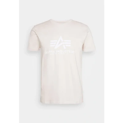 Abbildung von Alpha Industries T CAMO Tshirt print, Herren, Größe: Medium, Jet stream white