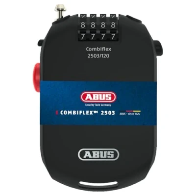 Abbildung von Abus Combiflex Black Motorrad schlösser