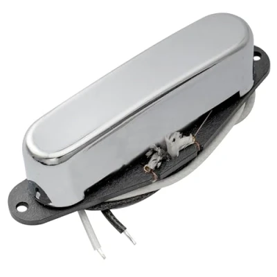 Abbildung von Artec TFA40 Alnico 5 Tonabnehmer Standard Hals Pickup 5,1K für Tele Style E Gitarre, Chrom