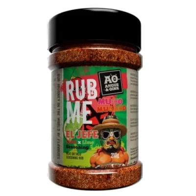 Abbildung von Angus &amp; Oink El Jefe Chilli x Lime Seasoning Mexikanischer Straßenflavour Perfekt für Tacos, Nachos Burritos Glutenfrei 210g