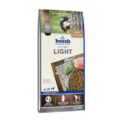 Abbildung von bosch HPC Light Hundetrockenfutter für übergewichtige Hunde aller Rassen 1 x 12.5 kg