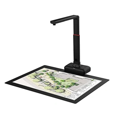 Abbildung von Viisan Hochauflösender Buchscanner, Fotoscanner Dokumentenscanner