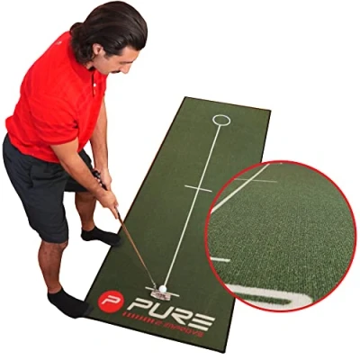 Abbildung von Pure2Improve Golf Puttingmatte 80x237cm, Grün