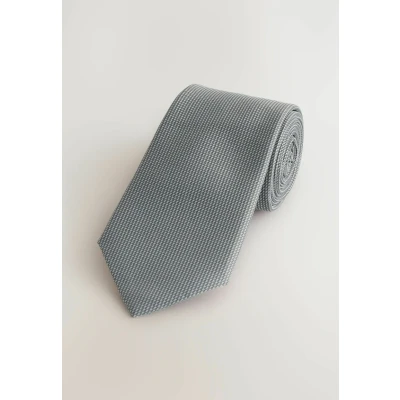 Abbildung von Next Textured Krawatte, Herren, Größe: One Size, Grey