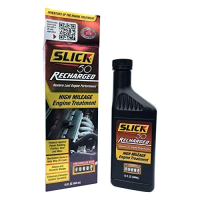 Abbildung von Slick 50 (750002) aufgeladen High Mileage Motor Behandlung 15 Oz