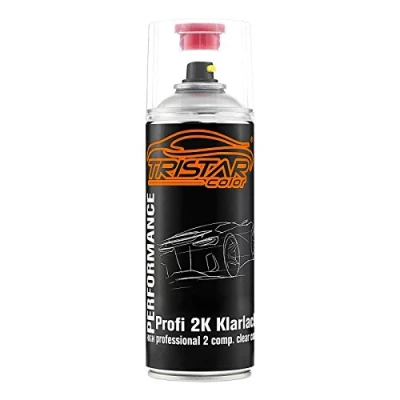 Abbildung von TRISTARcolor 2K Spraydose Profi KLARLACK hochglänzend HS 400 ml Autolack Sprühdose