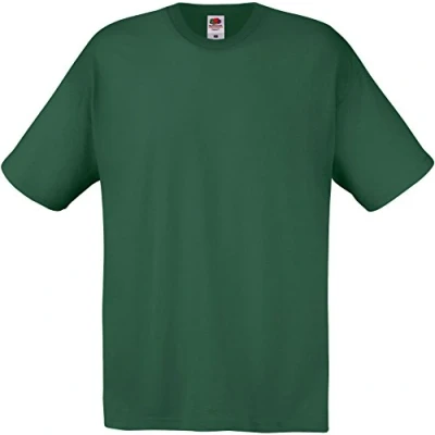Abbildung von Fruit of the Loom Herren T Shirt Ss022m, Green (Bottle Green), XL
