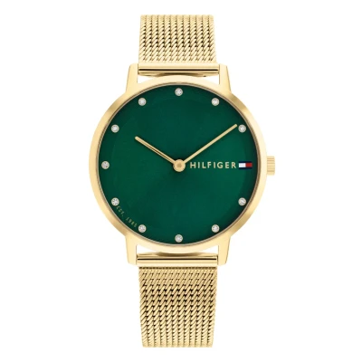 Abbildung von Tommy Hilfiger Classic Uhr goldcoloured, Damen, Größe: One Size, Gold coloured