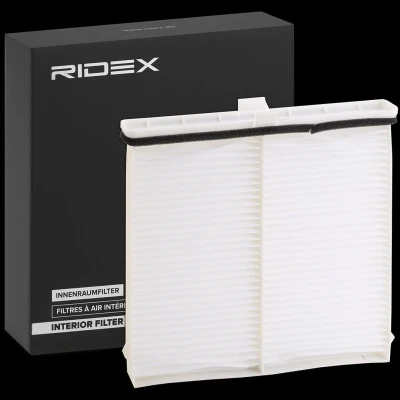 Abbildung von RIDEX 424I0357 Innenraumfilter Partikelfilter 209mm 43,0mm MAZDA: 2 Schrägheck, CX 3, 30