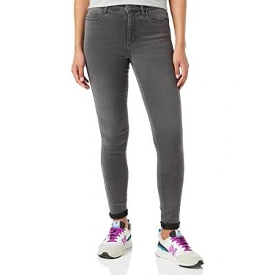 Abbildung von ONLY Damen Onlroyal High Dnm Bj312 Noos Skinny Jeans, Grau (Dark Grey Denim), XS 32L EU