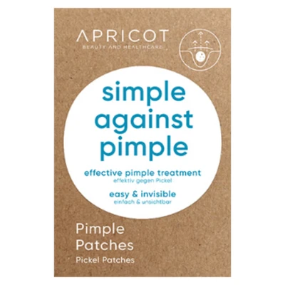 Abbildung von APRICOT® Pimple Patches 72 Pickel Pflaster mit Hydrokolloid, unsichtbare Pickelpads