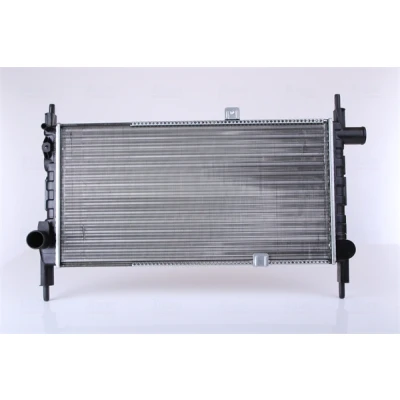 Abbildung von NISSENS 632381 Kühler, Motorkühlung Aluminium 530 285 34 Kühlrippen mechanisch gefügt OPEL: Kadett E CC, Limousine, Cabrio