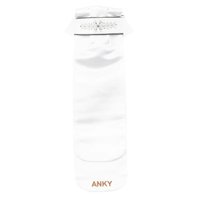 Abbildung von ANKY Plastron Sophisticated Weiß/Grau M