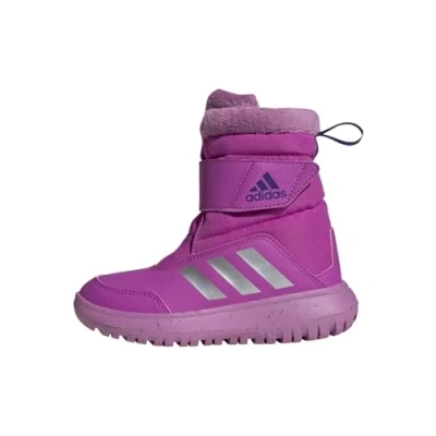Abbildung von adidas Performance Winterplay Unisex Snowboot/Winterstiefel für Kinder, Größe: 33.5, purple burst/silver metallic/preloved Schuhe